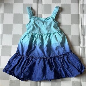 Tommy Bahama Girls Ombre Aqua to Royal Blue Sundress